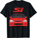 Civic Si Jdm Japanese Car Artist T-Shirt - Fun Novelty Design for Adults - T-Shirt, Sweatshirt, Hoodie