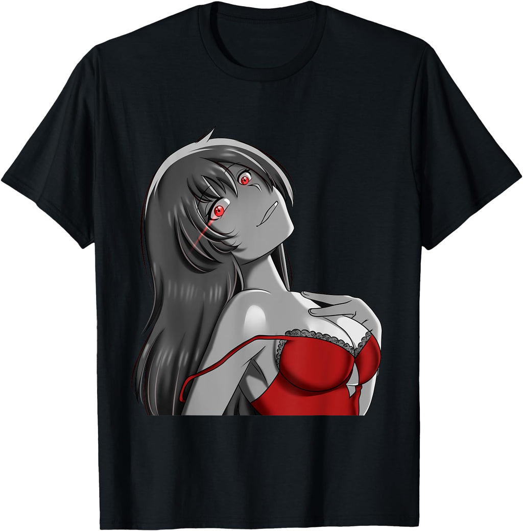 Japanese Animes Manga Japanese Yandere Hoodie - Aesthetic Graphic Unisex - T-Shirt, Sweatshirt, Hoodie