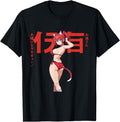 Authentic Waifu Sexy Anime Hot Neko Hoodie - Fun Novelty Design Men Women - T-Shirt, Sweatshirt, Hoodie