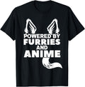 Authentic Powered Furries And Anime Sweatshirt - Trendy Graphic for Adults - T-Shirt, Sweatshirt, Hoodie