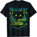 Authentic Anime Ramen Cat Hoodie - Casual Everyday Wear for Adults - T-Shirt, Sweatshirt, Hoodie