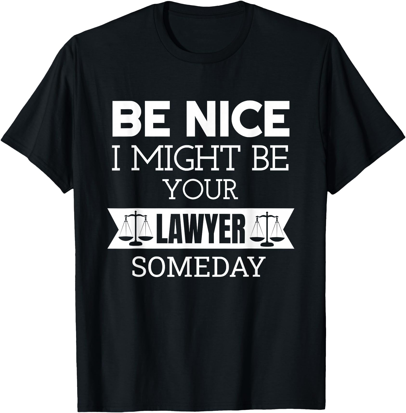 Exclusive Be Nice I Might Be Your Sweatshirt - Minimalist Print Men Women - T-Shirt, Sweatshirt, Hoodie