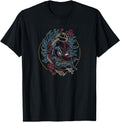 Handcrafted Tengu Yokai Japanese Hoodie - Aesthetic Graphic Unisex - T-Shirt, Sweatshirt, Hoodie