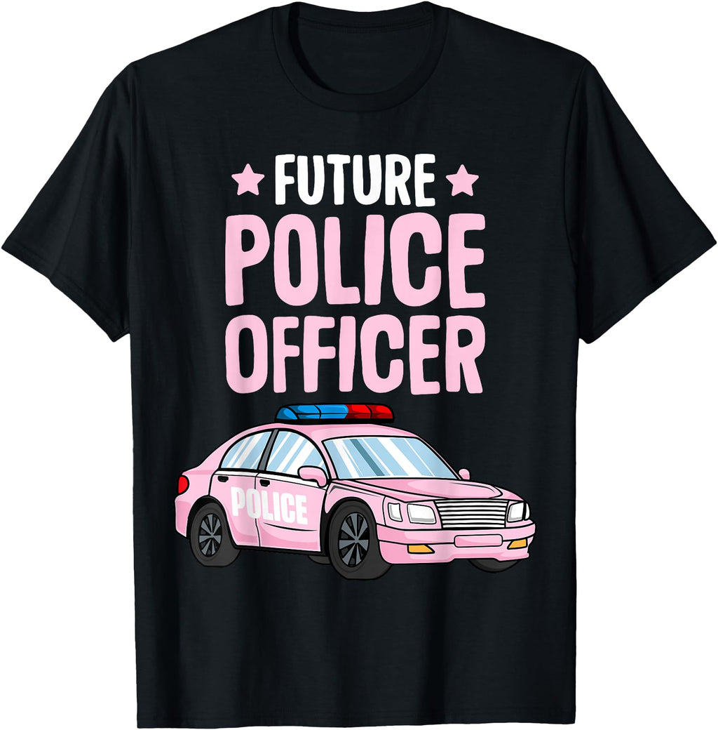Handcrafted Future Police Officer T-Shirt - Streetwear Style for Adults - T-Shirt, Sweatshirt, Hoodie