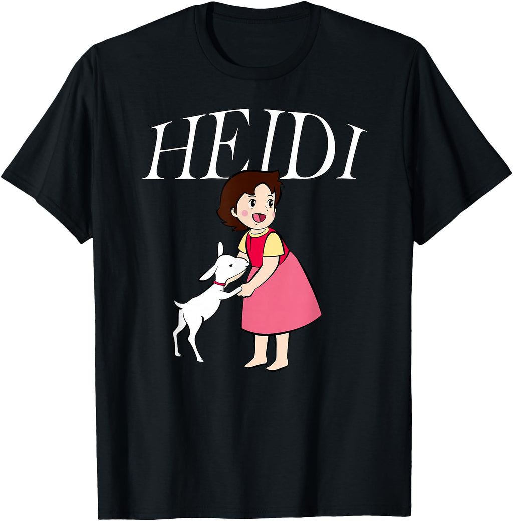 Authentic Heidi Goat Cartoon Tv Series T-Shirt - Unique Graphic Men Women - T-Shirt, Sweatshirt, Hoodie