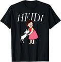 Authentic Heidi Goat Cartoon Tv Series T-Shirt - Unique Graphic Men Women - T-Shirt, Sweatshirt, Hoodie