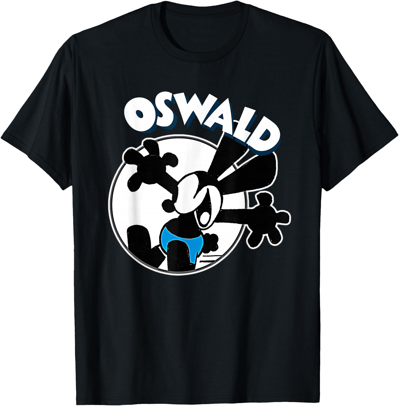Authentic Oswald Rabbit Cartoon T-Shirt - Unique Graphic Men Women - T-Shirt, Sweatshirt, Hoodie