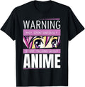 Warning Spontaneous Talking About Anime T-Shirt - Trendy Graphic Men Women - T-Shirt, Sweatshirt, Hoodie