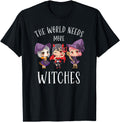 Authentic Chibi Anime Witches Costume T-Shirt - Streetwear Style Men Women - T-Shirt, Sweatshirt, Hoodie