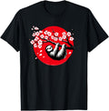 Handcrafted Kawaii Sloth Anime Japan T-Shirt - Trendy Graphic Men Women - T-Shirt, Sweatshirt, Hoodie
