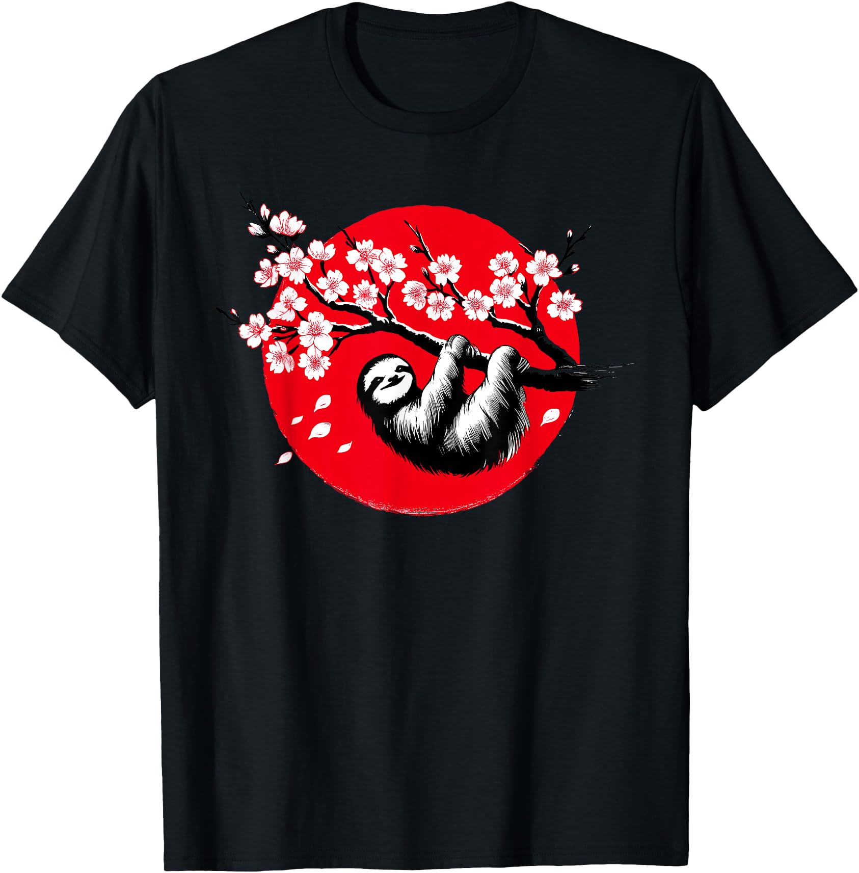 Handcrafted Kawaii Sloth Anime Japan T-Shirt - Trendy Graphic Men Women - T-Shirt, Sweatshirt, Hoodie