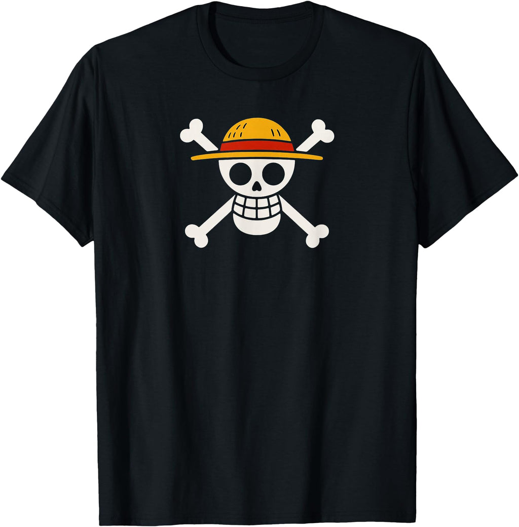Exclusive Straw Hat Jolly Roger T-Shirt - Custom Art Print for Adults - T-Shirt, Sweatshirt, Hoodie