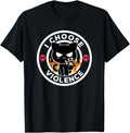 Exclusive I Choose Violence Today Cat Sweatshirt - Unique Graphic Unisex - T-Shirt, Sweatshirt, Hoodie