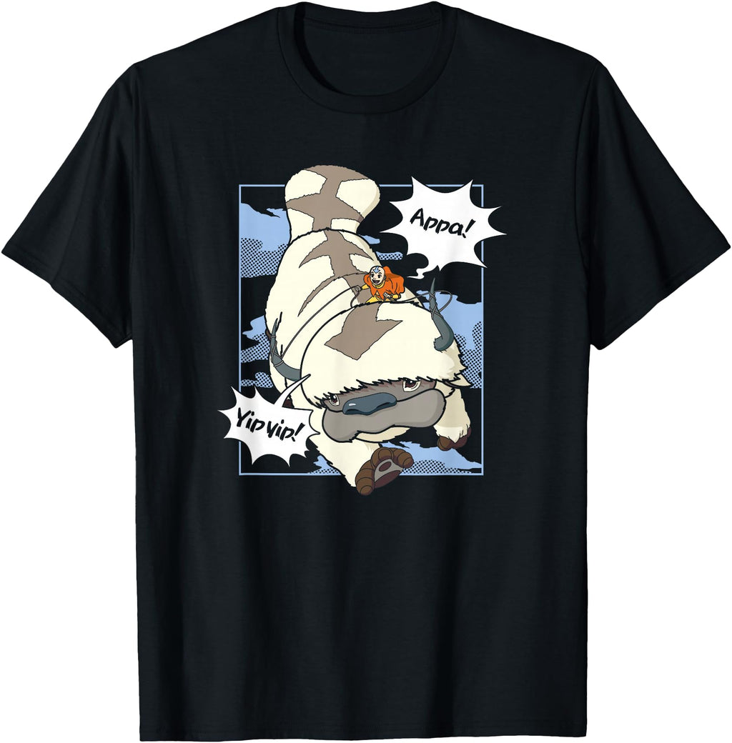 Authentic Avatar Last Airbender Appa T-Shirt - Casual Everyday Wear Unisex - T-Shirt, Sweatshirt, Hoodie