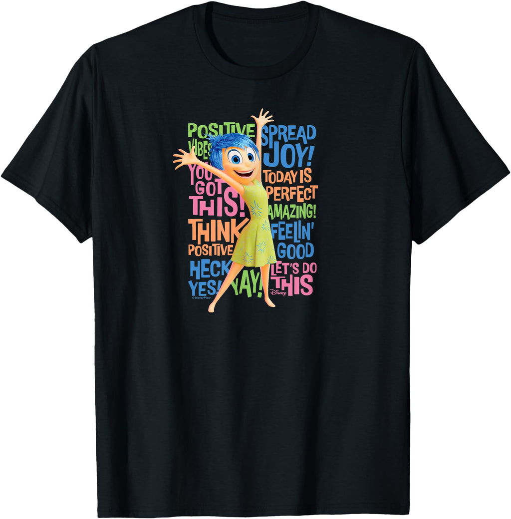 Handcrafted Inside Out 2 Joy Character T-Shirt - Unique Graphic Men Women - T-Shirt, Sweatshirt, Hoodie