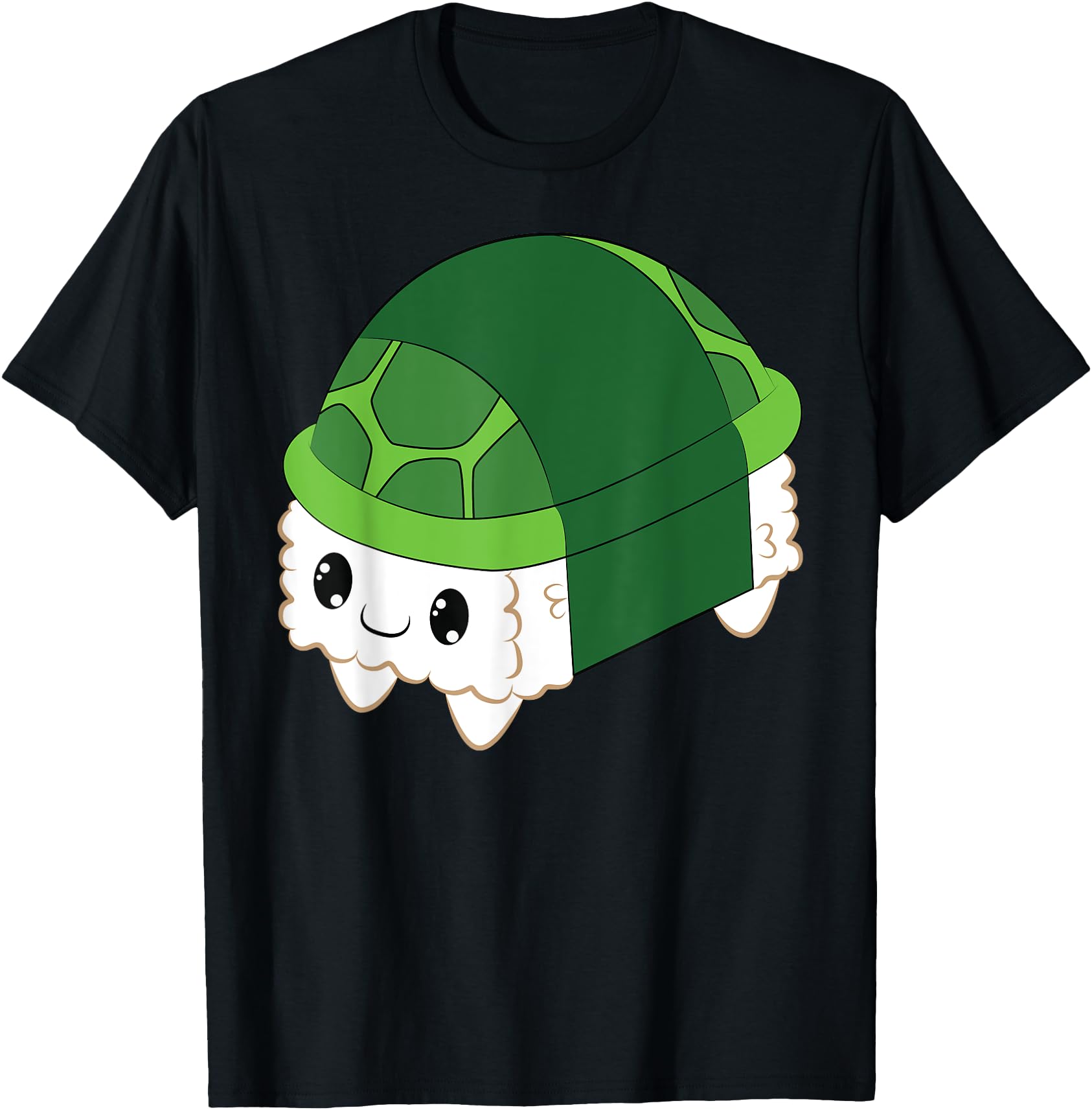 Handcrafted Turtle Sushi Kawaii Anime Hoodie - Streetwear Style Men Women - T-Shirt, Sweatshirt, Hoodie