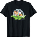 Exclusive Jetsons Family Cruising Sweatshirt - Minimalist Print for Adults - T-Shirt, Sweatshirt, Hoodie