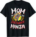 Mom Ninja Karate Bday Party Family Sweatshirt - Novelty Apparel for Adults - T-Shirt, Sweatshirt, Hoodie
