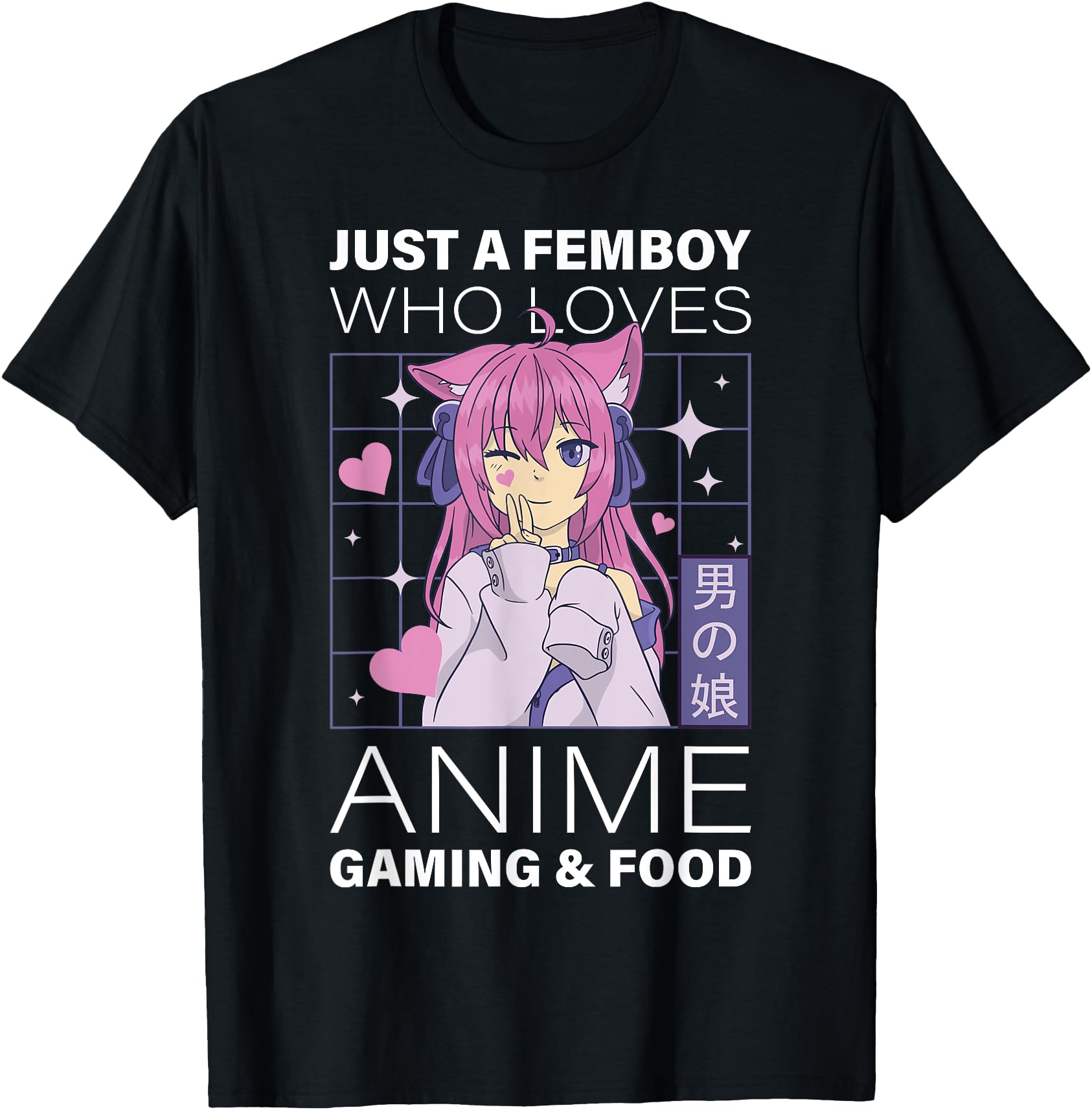 Exclusive Just Femboy Who Loves Hoodie - Casual Everyday Wear Men Women - T-Shirt, Sweatshirt, Hoodie