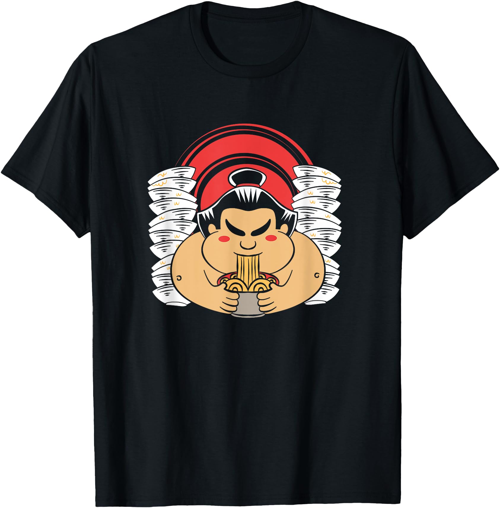 Handcrafted Sumo Wrestling Japanese Sumo Hoodie - Graphic Print Men Women - T-Shirt, Sweatshirt, Hoodie