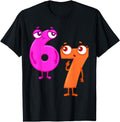 Six Seven 6 7 Meme Cartoon Sweatshirt - Custom Art Print Men Women - T-Shirt, Sweatshirt, Hoodie