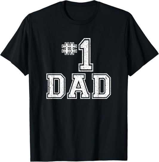 1 Dad Number One Father S Day TShirt Unique Gift for Mother's Day