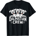 Dalmatian Crew Cartoon Dog Owners Pet Hoodie - Custom Art Print Men Women - T-Shirt, Sweatshirt, Hoodie