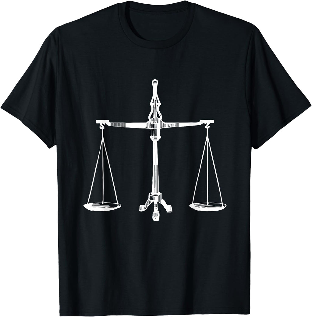 Lawyer Scale Law School Judge Student Hoodie - Trendy Graphic Unisex - T-Shirt, Sweatshirt, Hoodie