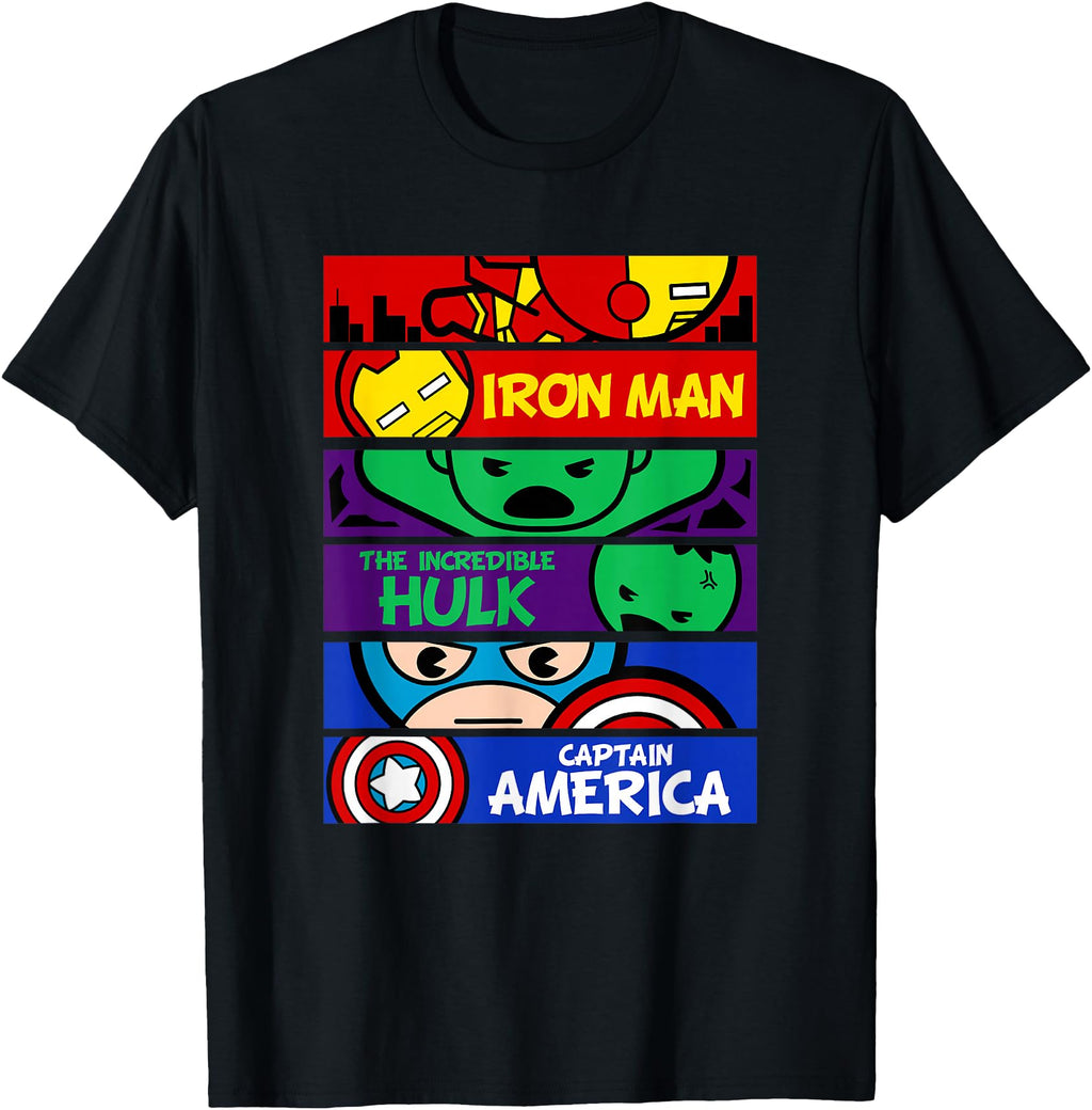Authentic Marvel Kawaii Chibi Hoodie - Aesthetic Graphic for Adults - T-Shirt, Sweatshirt, Hoodie