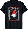 Gnome I M Not Mean I M Just Honest Hoodie - Custom Art Print for Adults - T-Shirt, Sweatshirt, Hoodie
