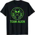 Exclusive Team Alien Green Hoodie - Casual Everyday Wear for Adults - T-Shirt, Sweatshirt, Hoodie
