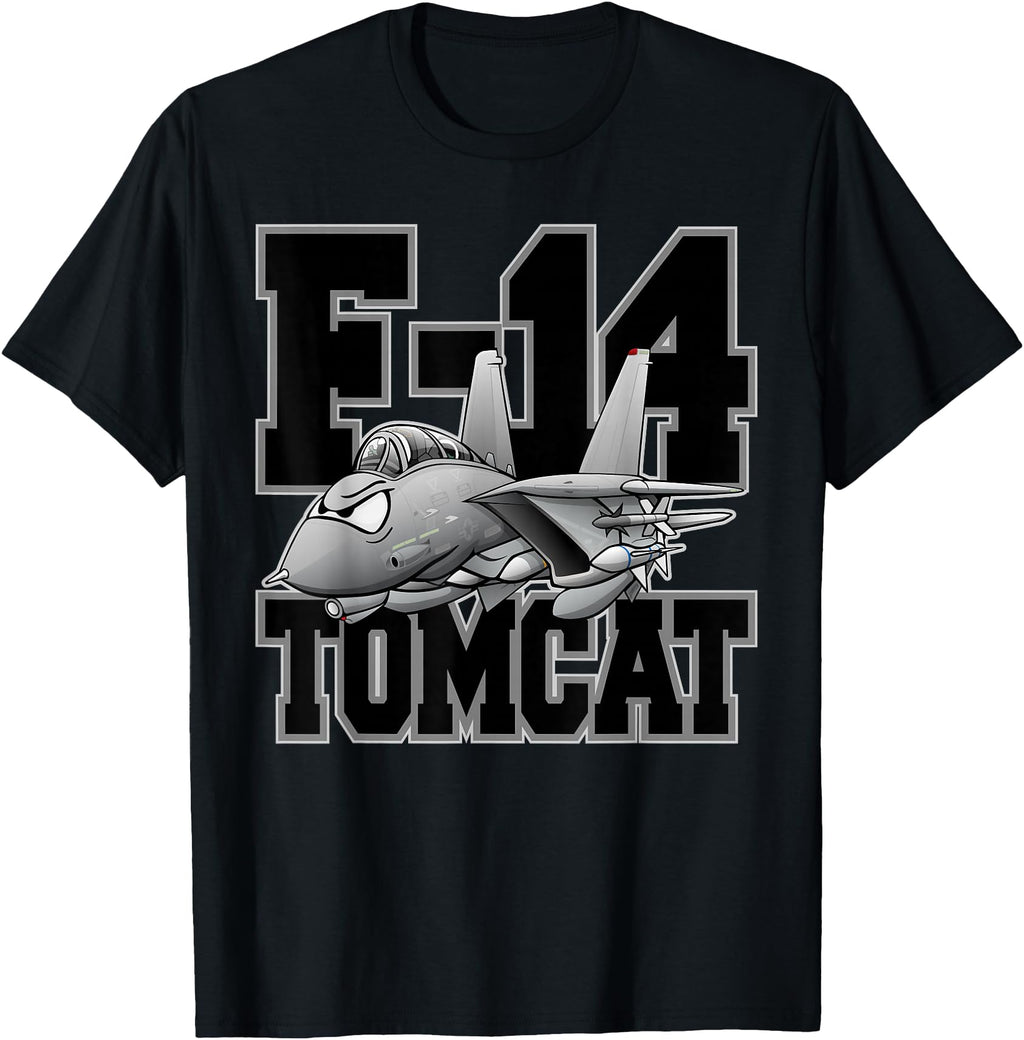 Authentic F 14 Tomcat Naval T-Shirt - Aesthetic Graphic for Adults - T-Shirt, Sweatshirt, Hoodie