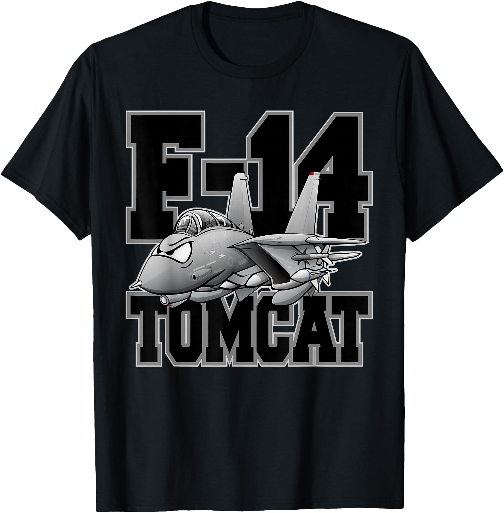Authentic F 14 Tomcat Naval T-Shirt - Aesthetic Graphic for Adults - T-Shirt, Sweatshirt, Hoodie