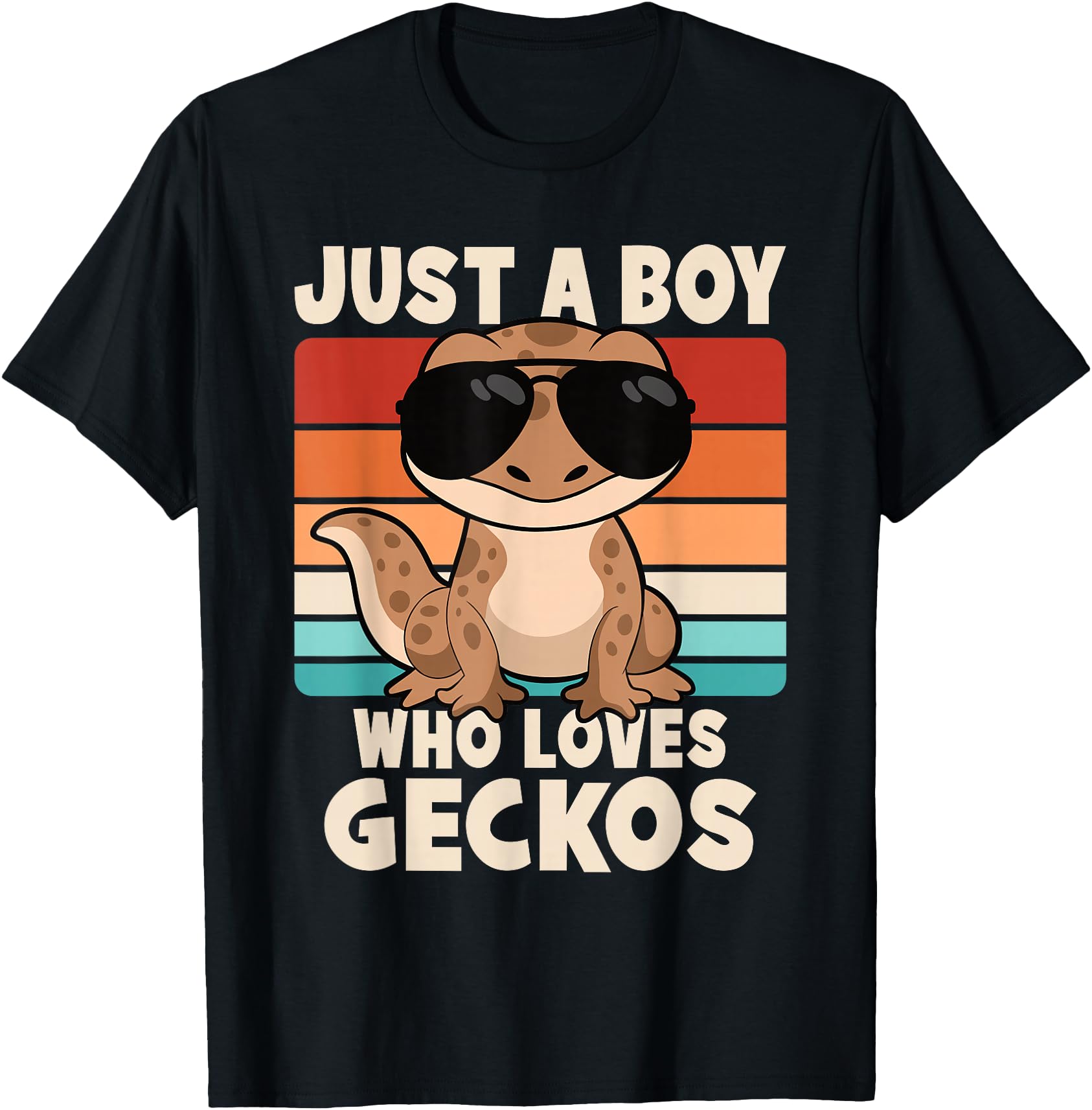 Authentic Just Who Loves Geckos Leopard T-Shirt - Aesthetic Graphic Unisex - T-Shirt, Sweatshirt, Hoodie
