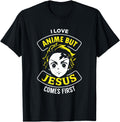 I Love Anime But Jesus Comes First T-Shirt - Trendy Graphic Unisex - T-Shirt, Sweatshirt, Hoodie