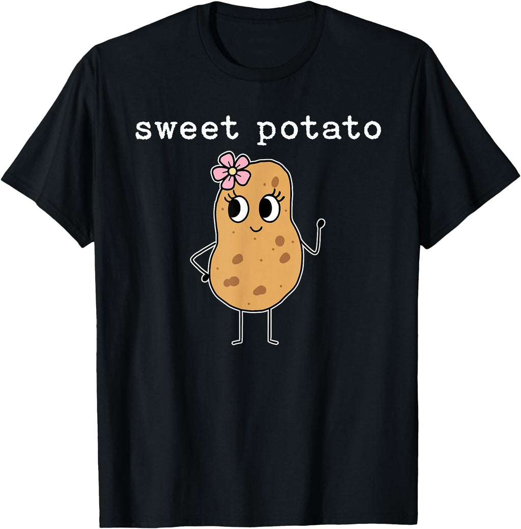 Sweet Potato And Kind Rude Potato Sweatshirt - Trendy Graphic Men Women - T-Shirt, Sweatshirt, Hoodie