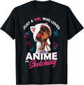 Exclusive Just Who Loves Anime And T-Shirt - Streetwear Style Men Women - T-Shirt, Sweatshirt, Hoodie