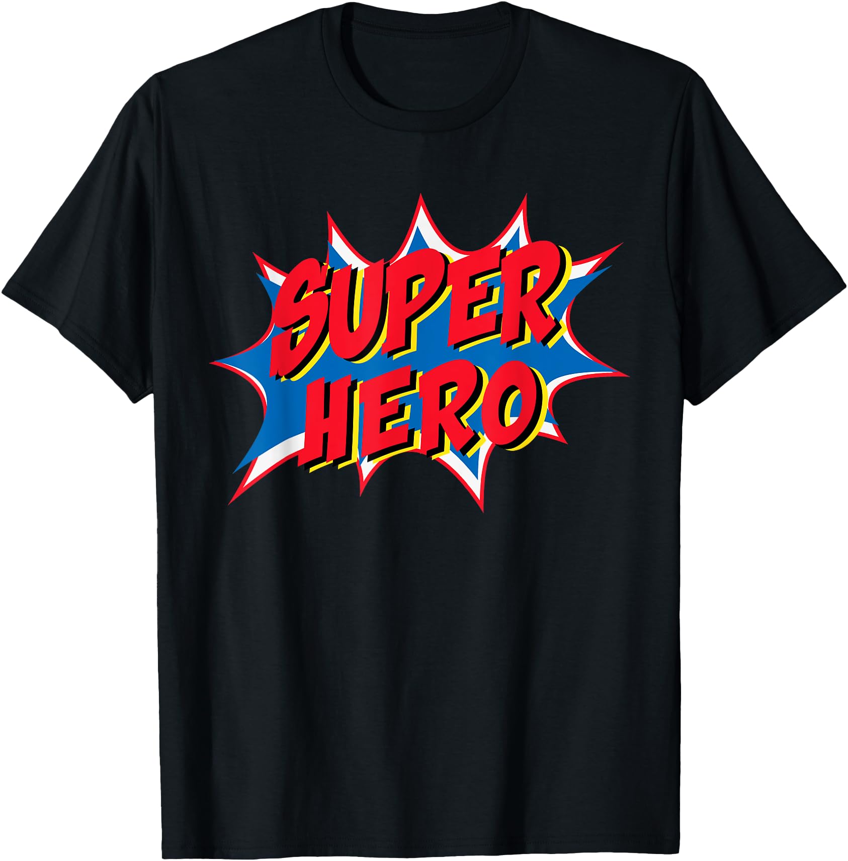 Exclusive Hero Comic Super T-Shirt - Aesthetic Graphic for Adults - T-Shirt, Sweatshirt, Hoodie