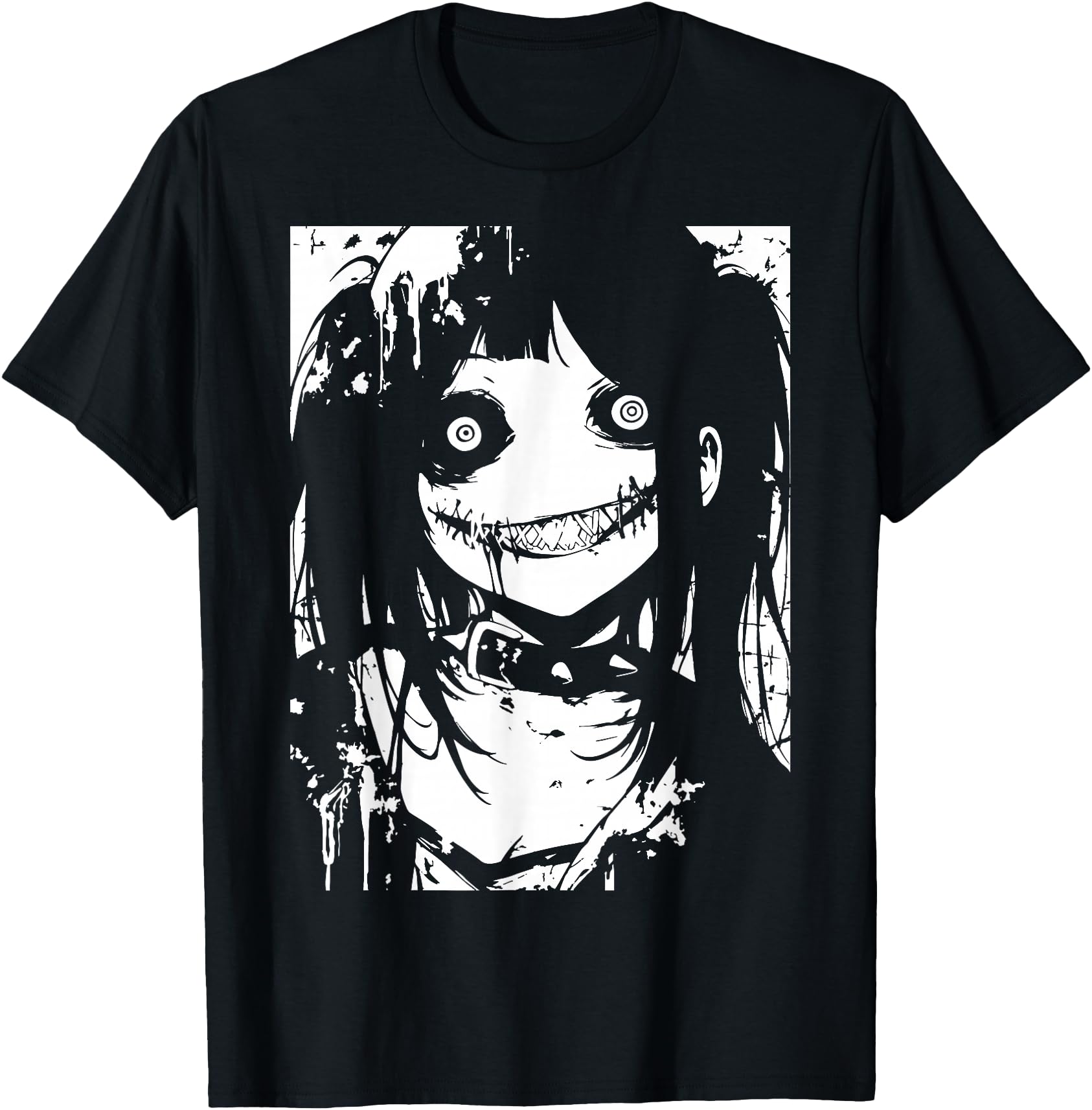 Authentic Horror Anime Manga Japan T-Shirt - Fun Novelty Design Unisex - T-Shirt, Sweatshirt, Hoodie