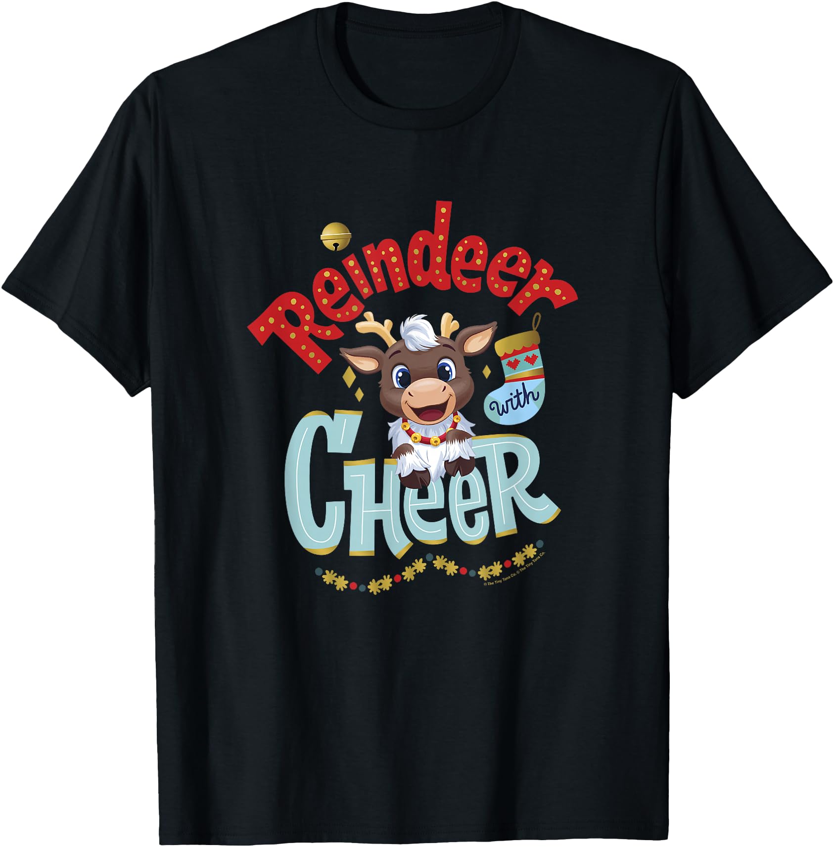 Handcrafted Reindeer Here Blizzard Cheer Hoodie - Trendy Graphic Men Women - T-Shirt, Sweatshirt, Hoodie