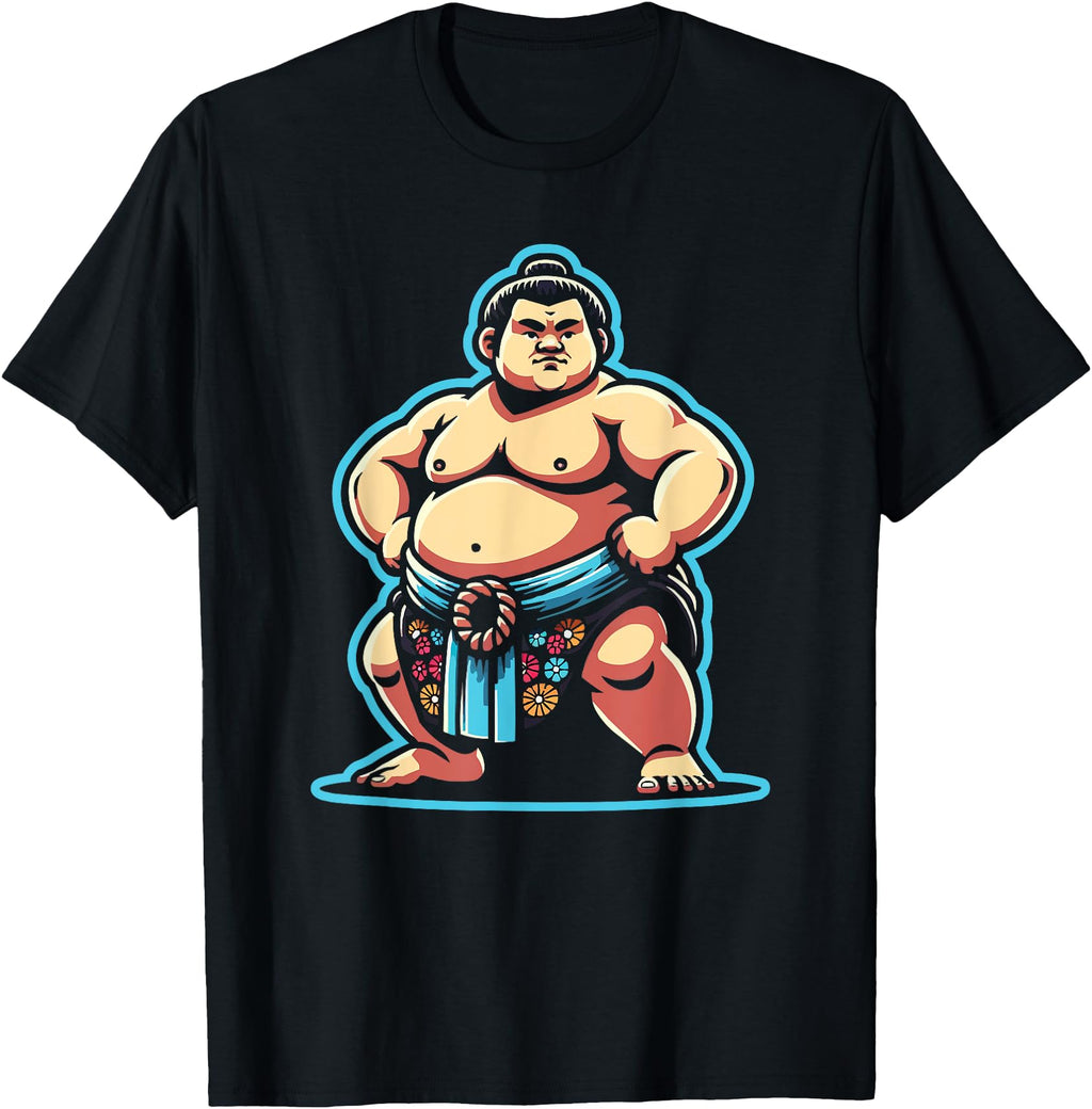 Exclusive Sumo Wrestler Japanese T-Shirt - Minimalist Print Men Women - T-Shirt, Sweatshirt, Hoodie