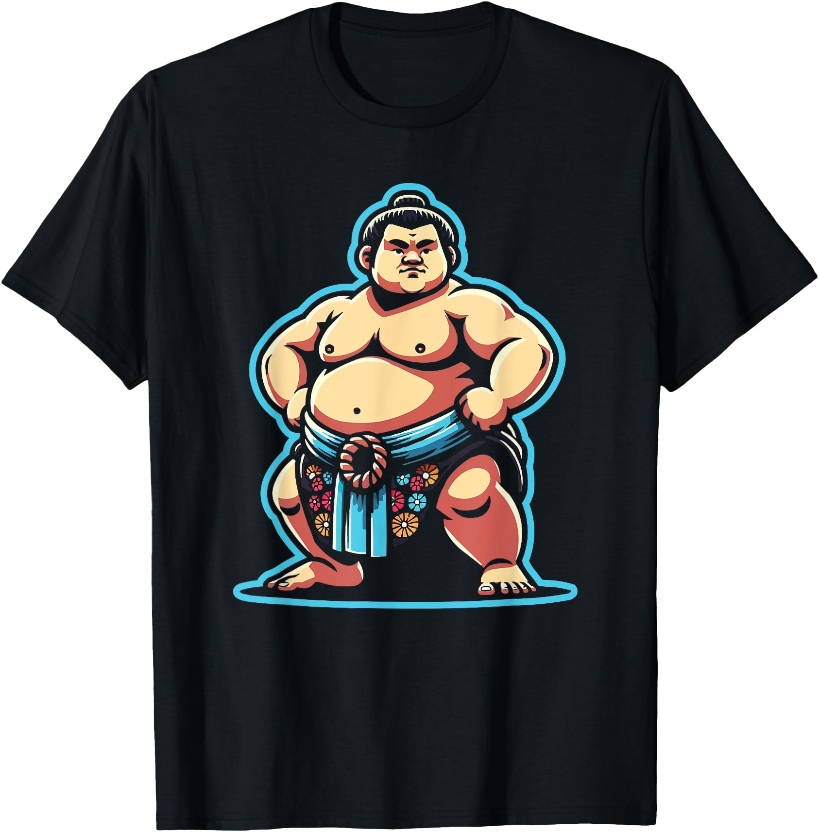 Exclusive Sumo Wrestler Japanese T-Shirt - Minimalist Print Men Women - T-Shirt, Sweatshirt, Hoodie