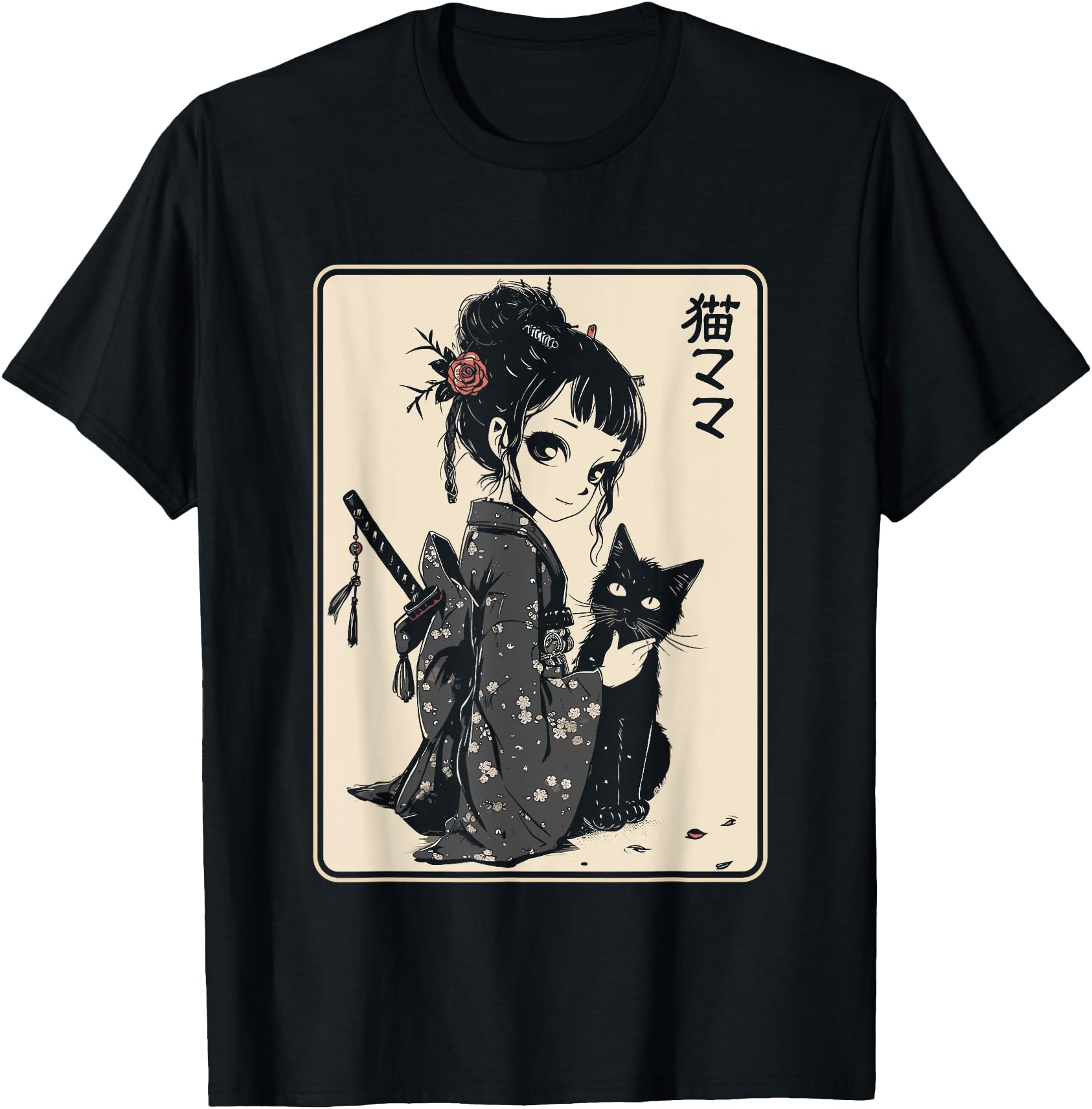 Original Japanese Gothic Kawaii T-Shirt - Streetwear Style for Adults - T-Shirt, Sweatshirt, Hoodie