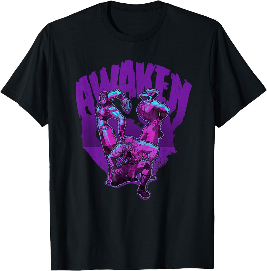 Jojo S Bizarre Adventure Pillar T-Shirt - Novelty Apparel for Adults - T-Shirt, Sweatshirt, Hoodie