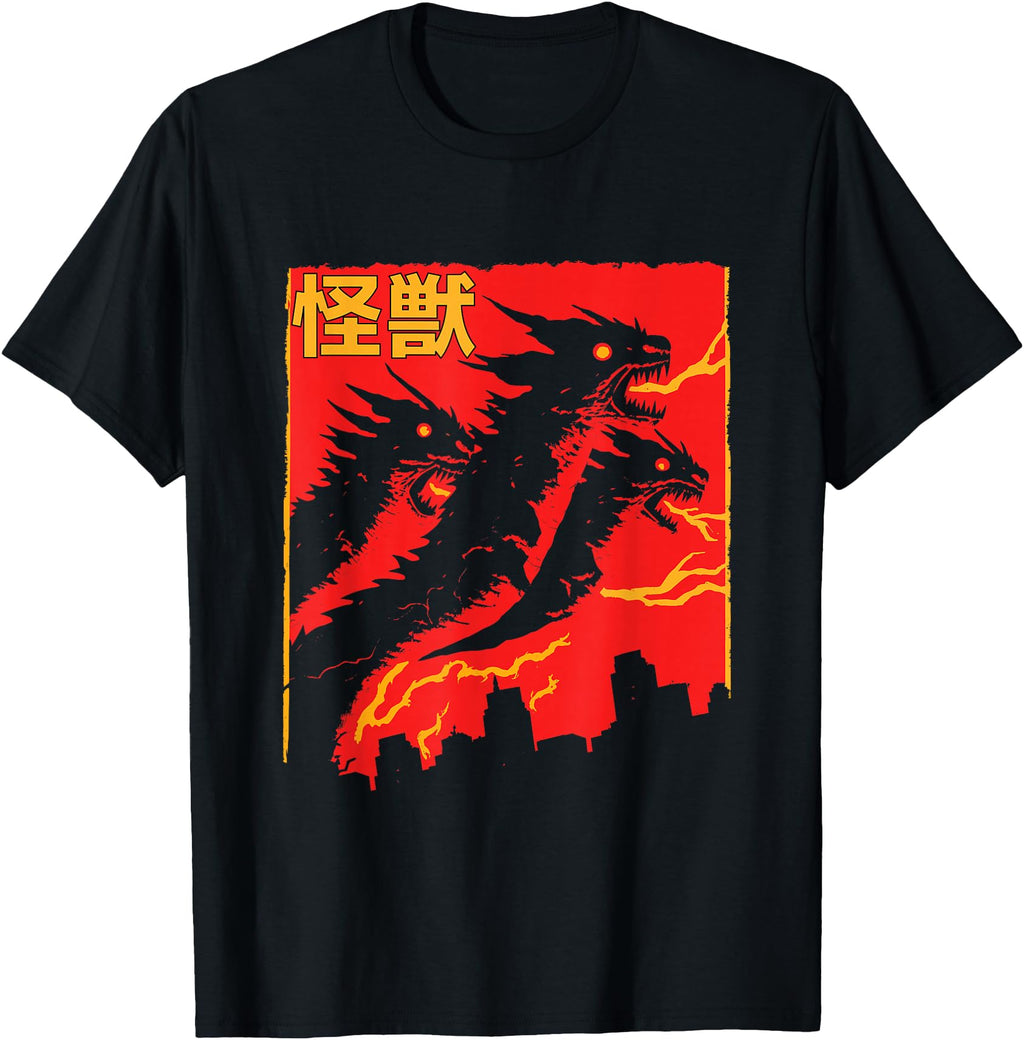 Original Shadow Ghidorah Japanese Hoodie - Fun Novelty Design Unisex - T-Shirt, Sweatshirt, Hoodie