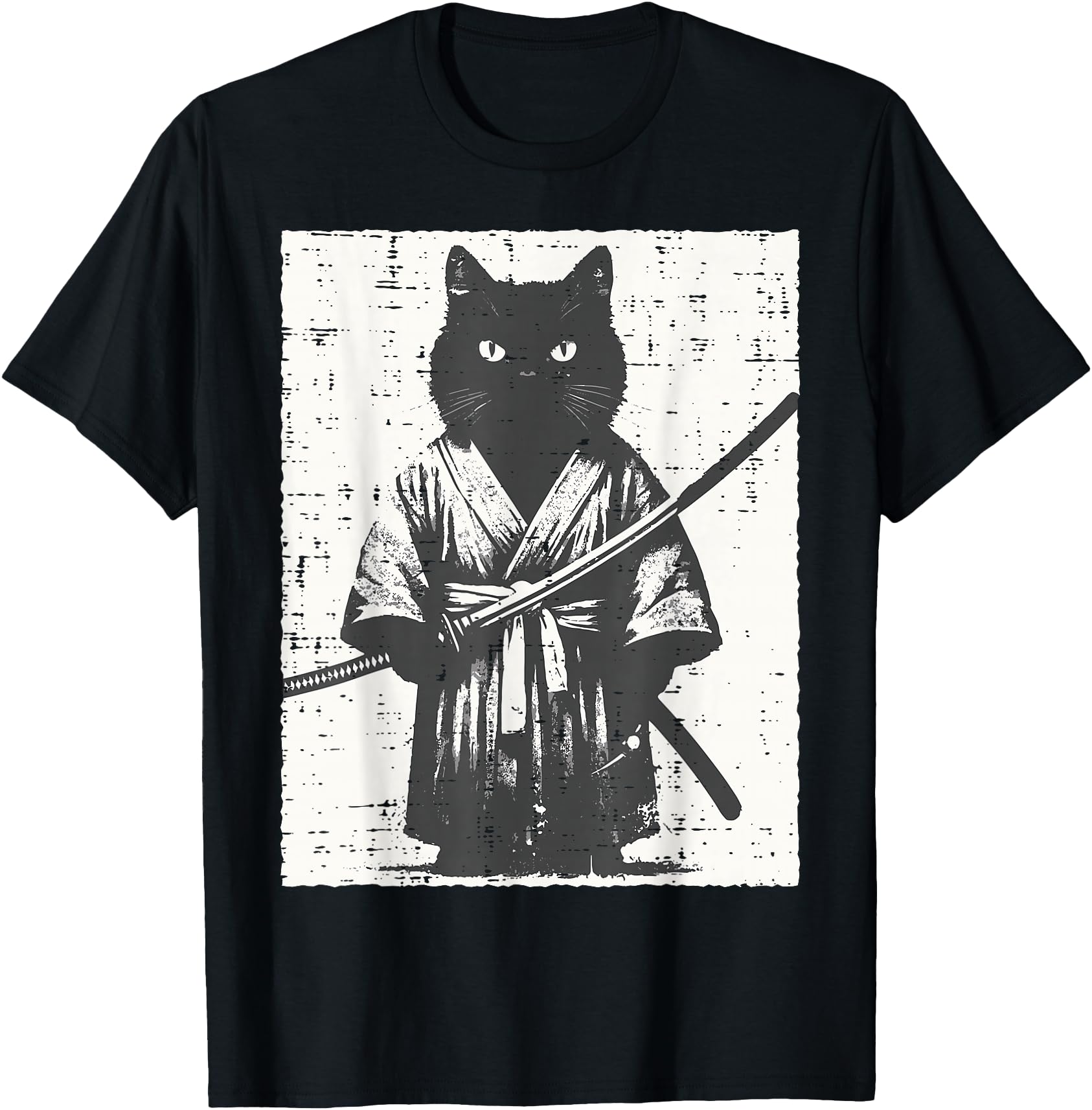 Exclusive Japanese Black Cat Hoodie - Casual Everyday Wear for Adults - T-Shirt, Sweatshirt, Hoodie