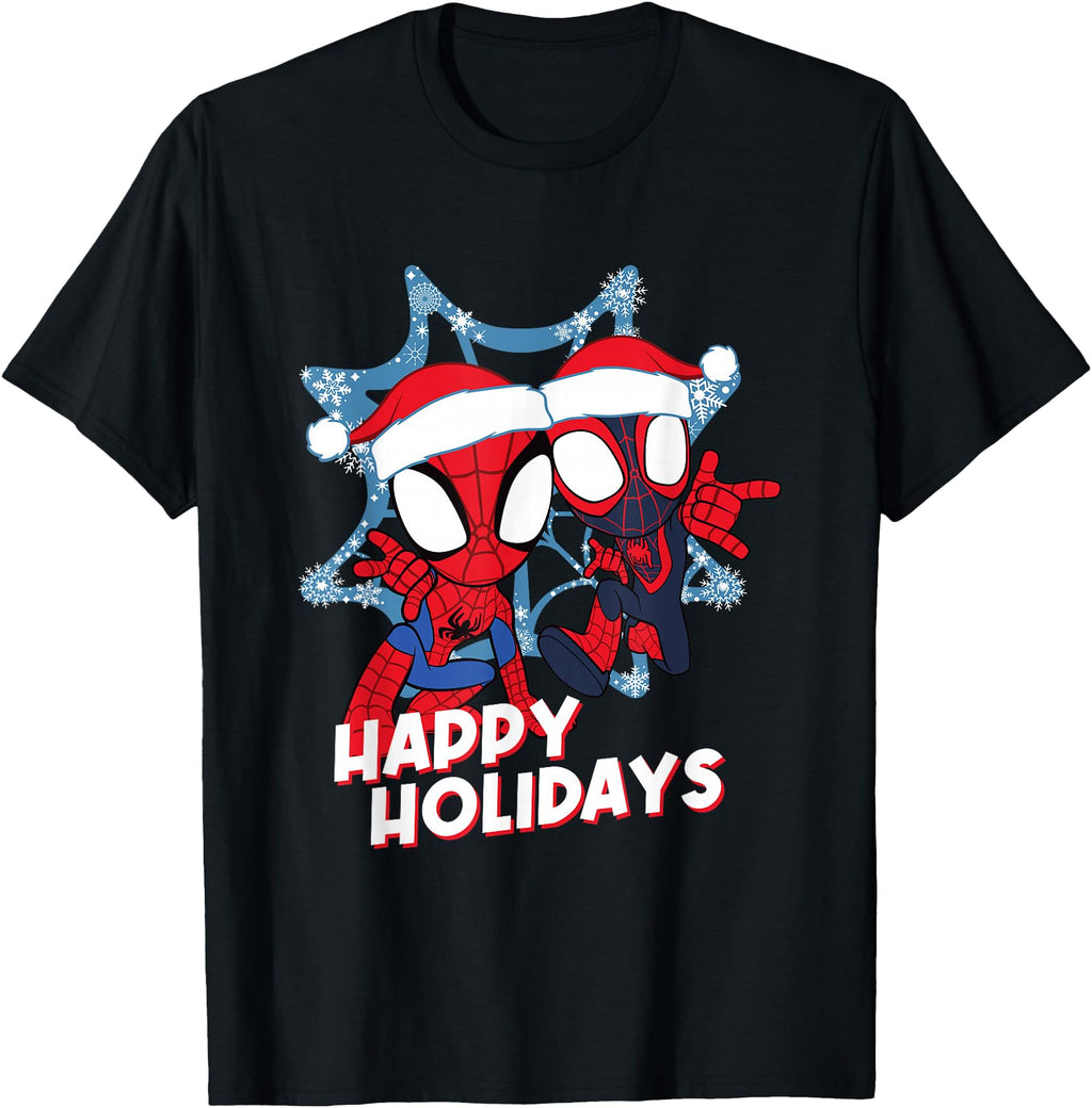 Original Marvel Comics Spider Snow Sweatshirt - Novelty Apparel Unisex - T-Shirt, Sweatshirt, Hoodie