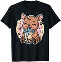 Exclusive Deer Boba Tea Bubble Tea Sweatshirt - Minimalist Print Unisex - T-Shirt, Sweatshirt, Hoodie