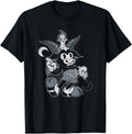 Exclusive Baphomet Creepy Cartoon Goat T-Shirt - Unique Graphic for Adults - T-Shirt, Sweatshirt, Hoodie