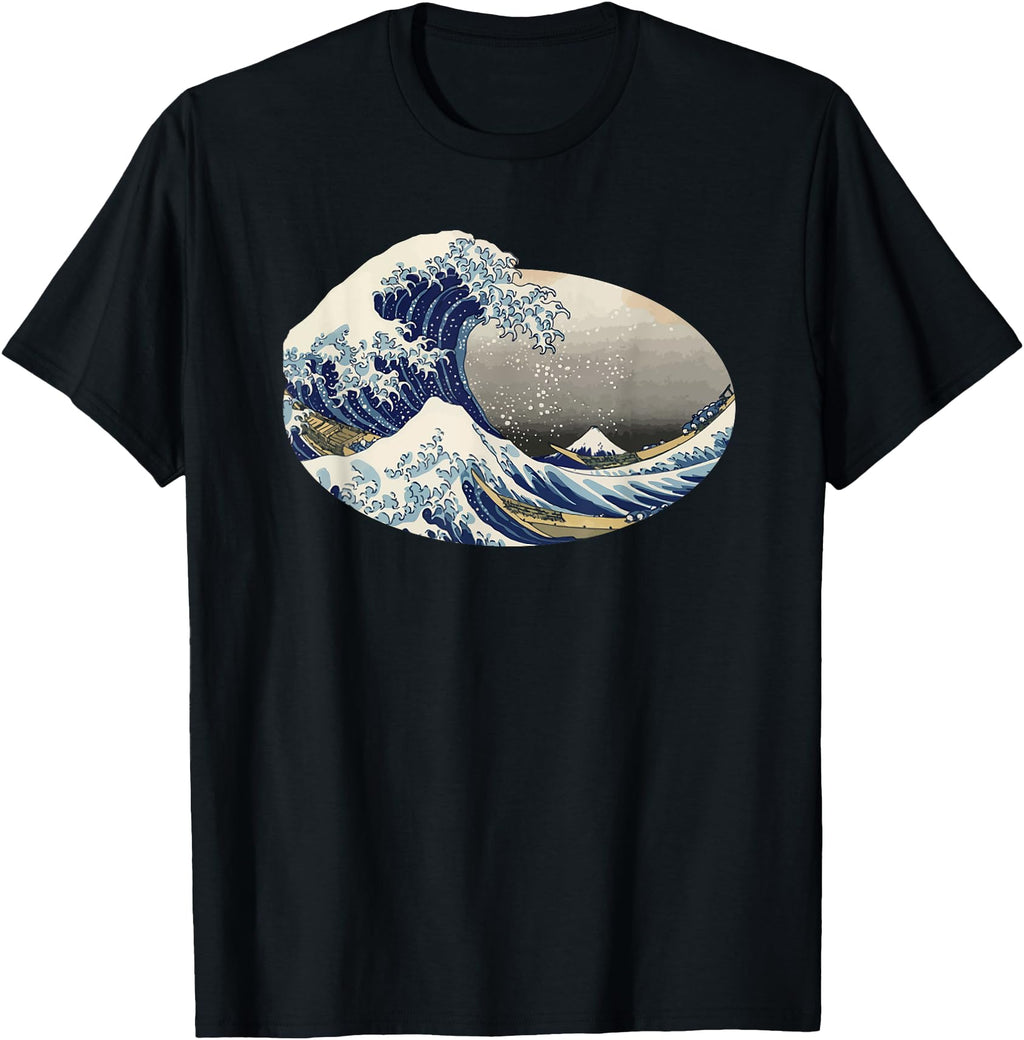 Handcrafted Great Wave Off Kanagawa Sweatshirt - Novelty Apparel Men Women - T-Shirt, Sweatshirt, Hoodie